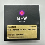 B+w Mrc Nano Master #810 ND3.0 Filter (49MM). Fixed Price $50.00.
