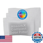 Itouchless Activated Carbon Compact Filters 3-PACK Absorbs Odor, 9-MONTH Suppl. Fixed Price $36.69.