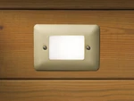 Kichler 5" Step Light With Open Brass Faceplate - Acrylic Lens T5 Bulb. Fixed Price $19.00.