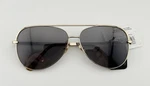 Frye Aviator Gold Trim Women's Sunglasses, Gray Lens SR0521 FRY-FA-017 Nwt. Fixed Price $55.00.