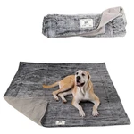 Dgs Pet Products Chill Kuzzi Fir Blanket Medium Grey 30" X 40" 0.5". Fixed Price $48.30.