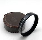 Nikon Close-up NO.2 Filter W/ Leather Nippon Kogaku Case, Nice. Fixed Price $13.20.