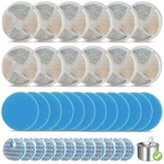 12 Set Cat Fountain Filter Replacement For Round 2L/67OZ Automatic Dog Dispen.... Fixed Price $27.81.