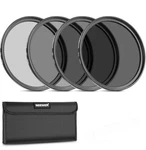 Neewer Fixed Filter Kit 58 Mm Close Up +4 ND2 ND4 ND8 ND16 Neutral Density. Fixed Price $25.00.