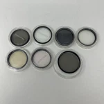 Quantaray / Hoya Photo Lens Filters Lot Of 7 - 52MM And 58MM. Fixed Price $29.99.