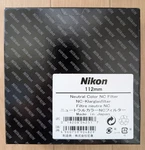 Nikon Neutral Color Nc 112MM Lens Protection Filter / Airmail With Tracking. Fixed Price $350.00.
