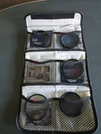 Assorted Camera Lense Filters 4X62MM 1X55MM, Tiffen, Sunpak, QUANTARAY(55). Fixed Price $14.99.