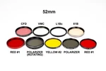 Lot Of 9 Lens Filters For 35MM Film Photography - Nikon, Hoya, Tiffen, Vivitar. Fixed Price $35.00.