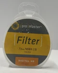 Promaster Digital Hd Filter 72MM ND8X (.9) Code 8828. Fixed Price $14.50.