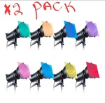 2PACK Neewer 12X12" Color Correction Lighting Gel Filter Set If 8/EACH (SHELF4). Fixed Price $12.99.
