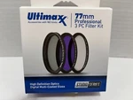 Ultimax Professional 3PC Multi-coated Filter Set W/case UM-FK77 New!. Fixed Price $10.50.