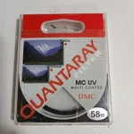 Quantaray Mc-uv Multi-coated 58MM Lens 24-166-6843 New Sealed. Fixed Price $15.99.