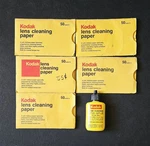 Kodak Lens Cleaner & Paper - Partial Books And Bottle 150+ Pages. Fixed Price $25.00.