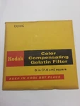 Kodak CC10C Color Compensating Filter, X 75MM, Gelatin Wratten Nos. Fixed Price $9.99.