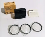 Rare Vivitar 55MM Close-up Macro Lens Filter Set +1 +2 +4 W/ Case Original Box. Fixed Price $14.88.