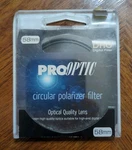 Prooptic Dhg Digital Circular Polarizer Filter 58MM C-pl PRO58CPL. Fixed Price $9.00.