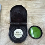 Vintage Carl Zeiss Ikon Filter 974/14 GR10 With Original Case. Fixed Price $40.00.
