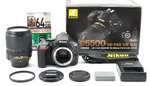 Nikon D5500 Af-s Dx 18-140MM Vr Zoom Lens Kit Mint Box 24.2MP Dslr Camera. Fixed Price $727.00.