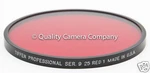 Tiffen Series Red 1 #25 Glass Filter For Black & White Film #S9R25. Fixed Price $79.95.
