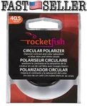 Rocketfish Rotatable Mount 40.5MM Circular Polarizer Camera Lens #RF-CP405. Fixed Price $14.92.