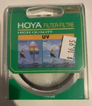 Hoya 55MM Uv Filter. Fixed Price $9.95.