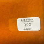 Lee Medium Amber 24"X21" Gel L020 Open Box 7 Sheets New. Fixed Price $9.95.