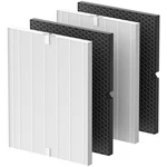 Smilyan Sets 116130 Hepa Replacement Filter For 16.3" X 12.6" L, 2+2. Fixed Price $55.43.