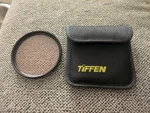 Tiffen 812 Warming Filter 77MM Enhances Skin Tones With Pouch. Fixed Price $25.00.