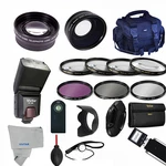 Professional Flash / Lens Accessory Kit For Sony Cyber-shot DSC-HX400. Fixed Price $188.69.