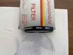 Quantaray 80A (241661958) Mm Filter. Fixed Price $15.00.