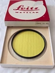 Mint Original Leica Leitz Viii/ix 13022 Yellow #1 S8/S9 Series 8/9 Filter Box. Fixed Price $99.95.