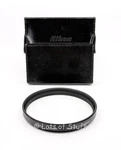 Nikon 122MM L37C Filter With Case Does Have Scratches See Photos. Fixed Price $44.50.