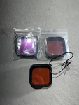 3-PACK Underwater Dive Filters For Gopro Hero 5/6/7 Black Super Suit Housing. Fixed Price $9.99.
