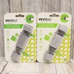 Vivitar Card Reader -2 Pk- 5-1 Multi Function 3 Interfaces Pc/mac Sd Plug Play. Fixed Price $7.99.