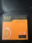 K&f Concept 58MM Black Diffusion 1/4 Variable ND2-32. Fixed Price $18.00.