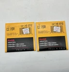 Kodak CC05R Color Compensating Filter 75MMX75MM Gelatin Set Of 2 - New. Fixed Price $25.00.
