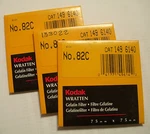 Kodak Wratten Gelatin Filter No 82C 3" Or 75MM Square. Fixed Price $11.25.