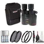Canon 10X42 Is Wp Binocular Batteries W/ Charger+filters-bundle. Fixed Price $1382.99.