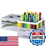 Karin Realbrush Pro Sun Tree Colors - Set Of 12 Brushes Exclusive And. Fixed Price $64.06.