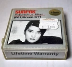 Genuine 49MM G-11 #11 PO1 Green Glass Color Conversion Lens Filter Japan Sunpak. Fixed Price $12.50.