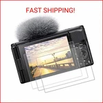Pctc 3 Packs Tempered Glass Screen Protector Compatible For Sony ZV-E10 ZV-1. Fixed Price $10.67.