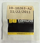 New Edmund Optics Bandpass Filter 810NM Cwl Fwhm 12.5MM Mounted Diameter. Fixed Price $89.00.