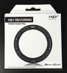 H&y Revoring Variable Step Adapter 46MM-62MM Open Box. Fixed Price $55.00.