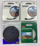 Tiffen Hoya Kenko 82MM Camera Filter Lot Of Four Clear Polarizer Protector Cir-p. Fixed Price $149.96.