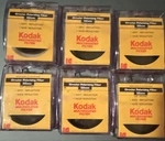 Kodak Circular Polarizing 52MM Multicoated Filter Lot Of 6 Anti-reflection Haze. Fixed Price $65.00.