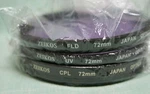 72MM Zeikos Multi-coated 3 Piece Filter Kit Uv, Cpl, Fld. Fixed Price $17.99.