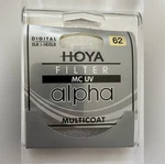 62MM Hoya Alpha Mc Uv Multicoated Digital Protection Filter Canon, Nikon. Fixed Price $15.00.
