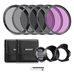 Neewer 67MM Filter Kit ND2-ND8 Uv Cpl Fld With Lens Hood Cap & Cleaning Cloth. Fixed Price $37.99.