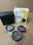 Xit Pro Series Hd 3 Pc Digital Filter Set 40.5MM Uv Cpl Fl-d With Case. Fixed Price $12.99.
