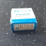 General Electric 81D555 Relay Heater For Magnetic Starter. Fixed Price $21.75.